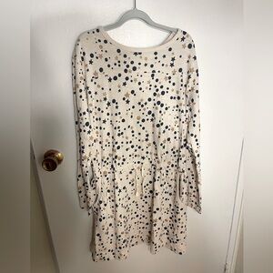 Crewcuts Gold Star Cozy Dress